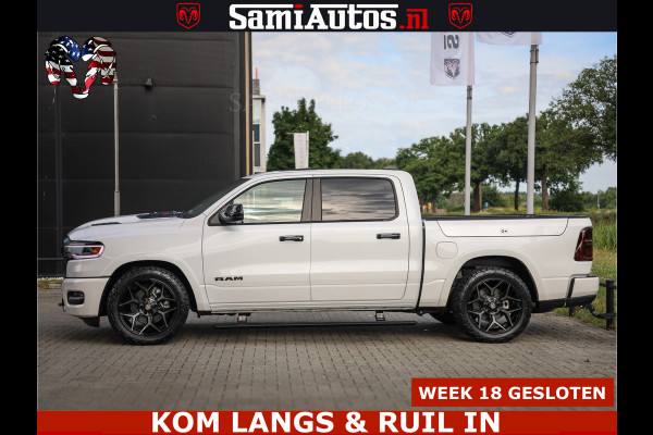 Dodge Ram 1500 Limited Night High Output 540HP 706Nm | Massage + Full Option | De Meest Luxe en Volle Pick-Up in zijn Klasse | Comfortabele Dubbele Cabine met Royale 5 Zitplaatsen | BPM vrij | Nu Leverbaar uit Voorraad | Voorraad Nr 2351 - 7478