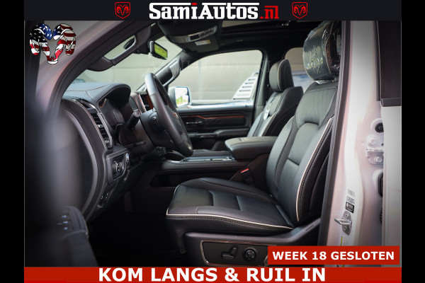Dodge Ram 1500 Limited Night High Output 540HP 706Nm | Massage + Full Option | De Meest Luxe en Volle Pick-Up in zijn Klasse | Comfortabele Dubbele Cabine met Royale 5 Zitplaatsen | BPM vrij | Nu Leverbaar uit Voorraad | Voorraad Nr 2351 - 7478
