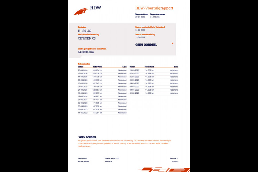 Citroën C3 1.2 PureTech S&S Feel - Navigatie / Apple Carplay I LED I PDC I Sport velgen I Comfort pakket I Nwe APK 04-2027