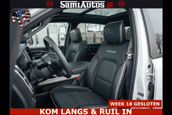 Dodge Ram V8 5.7 402PK | LARAMIE SPORT | Krachtige Hemi | Panorama Dak | 12' Scherm | LPG | Comfortabele Dubbele Cabine met Royale 5 Zitplaatsen | NIEUW EN BPM vrij | Nu Leverbaar uit Voorraad | Nr 2529 - 1277 |