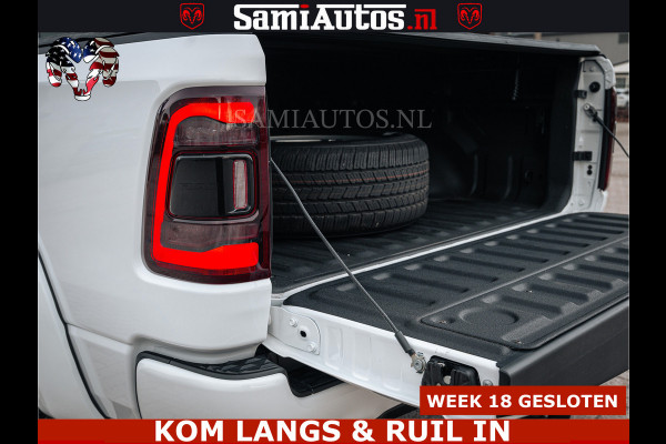 Dodge Ram V8 5.7 402PK | LARAMIE SPORT | Krachtige Hemi | Panorama Dak | 12' Scherm | LPG | Comfortabele Dubbele Cabine met Royale 5 Zitplaatsen | NIEUW EN BPM vrij | Nu Leverbaar uit Voorraad | Nr 2529 - 1277 |