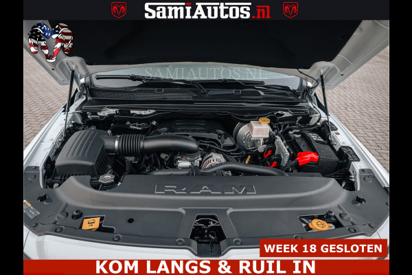 Dodge Ram V8 5.7 402PK | LARAMIE SPORT | Krachtige Hemi | Panorama Dak | 12' Scherm | LPG | Comfortabele Dubbele Cabine met Royale 5 Zitplaatsen | NIEUW EN BPM vrij | Nu Leverbaar uit Voorraad | Nr 2529 - 1277 |
