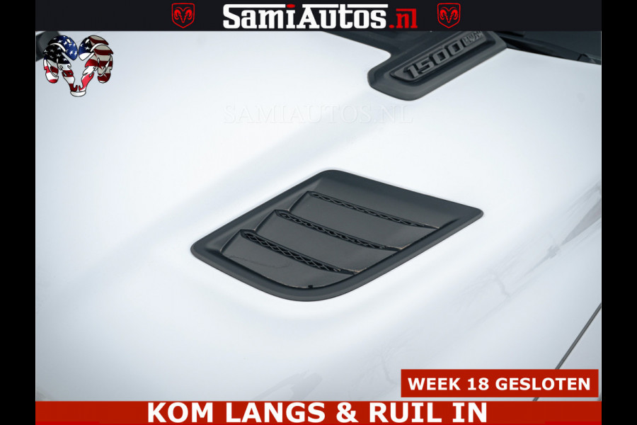 Dodge Ram V8 5.7 402PK | LARAMIE SPORT | Krachtige Hemi | Panorama Dak | 12' Scherm | LPG | Comfortabele Dubbele Cabine met Royale 5 Zitplaatsen | NIEUW EN BPM vrij | Nu Leverbaar uit Voorraad | Nr 2529 - 1277 |