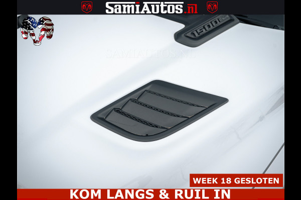 Dodge Ram V8 5.7 402PK | LARAMIE SPORT | Krachtige Hemi | Panorama Dak | 12' Scherm | LPG | Comfortabele Dubbele Cabine met Royale 5 Zitplaatsen | NIEUW EN BPM vrij | Nu Leverbaar uit Voorraad | Nr 2529 - 1277 |