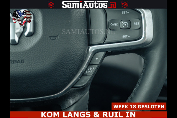 Dodge Ram V8 5.7 402PK | LARAMIE SPORT | Krachtige Hemi | Panorama Dak | 12' Scherm | LPG | Comfortabele Dubbele Cabine met Royale 5 Zitplaatsen | NIEUW EN BPM vrij | Nu Leverbaar uit Voorraad | Nr 2529 - 1277 |
