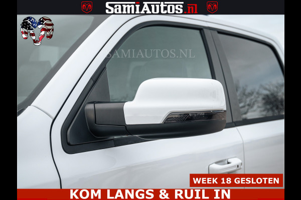 Dodge Ram V8 5.7 402PK | LARAMIE SPORT | Krachtige Hemi | Panorama Dak | 12' Scherm | LPG | Comfortabele Dubbele Cabine met Royale 5 Zitplaatsen | NIEUW EN BPM vrij | Nu Leverbaar uit Voorraad | Nr 2529 - 1277 |