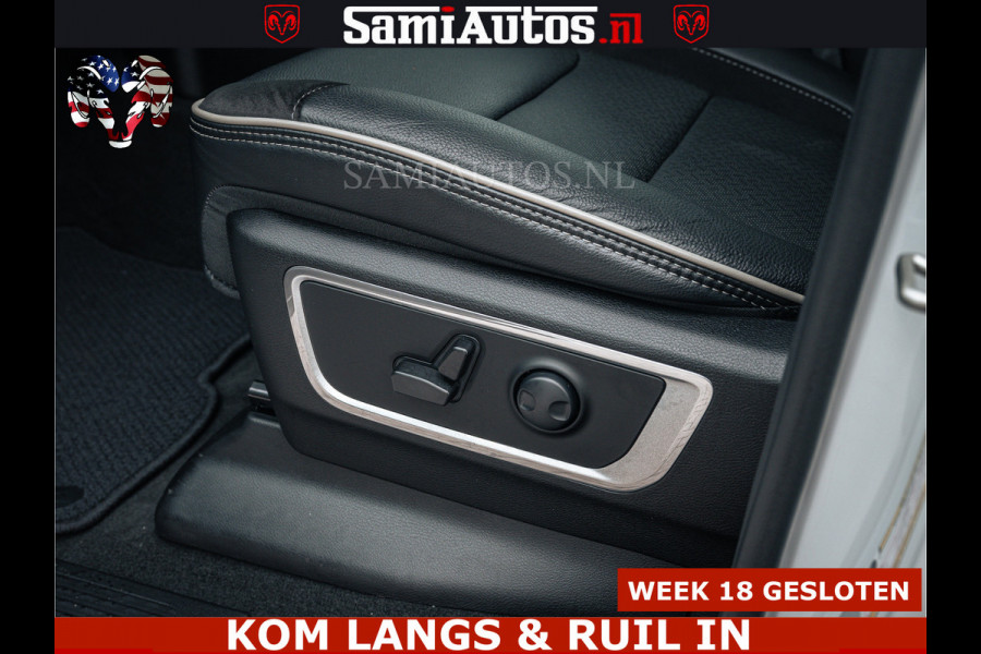 Dodge Ram V8 5.7 402PK | LARAMIE SPORT | Krachtige Hemi | Panorama Dak | 12' Scherm | LPG | Comfortabele Dubbele Cabine met Royale 5 Zitplaatsen | NIEUW EN BPM vrij | Nu Leverbaar uit Voorraad | Nr 2529 - 1277 |