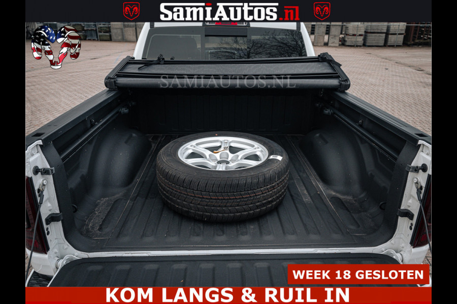 Dodge Ram V8 5.7 402PK | LARAMIE SPORT | Krachtige Hemi | Panorama Dak | 12' Scherm | LPG | Comfortabele Dubbele Cabine met Royale 5 Zitplaatsen | NIEUW EN BPM vrij | Nu Leverbaar uit Voorraad | Nr 2529 - 1277 |