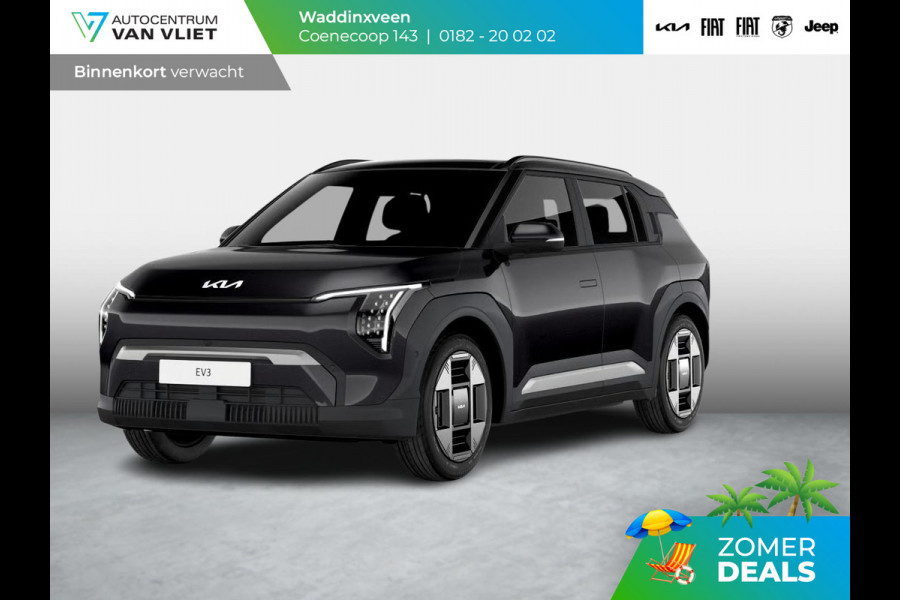 Kia EV3 Plus 81.4 kWh | Binnenkort beschikbaar | Stoel & Stuurverwarming | Apple Carplay | Adapt. Cruise | Camera | 17" | Navi