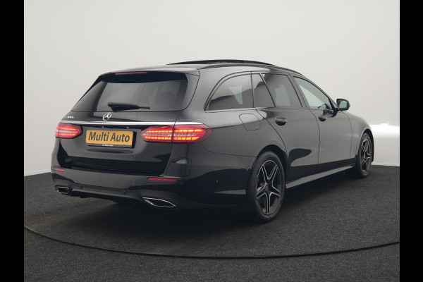 Mercedes-Benz E-Klasse Estate 300 e AMG Line PHEV 320pk Dealer O.H. | Panodak | Camera | Alcantara Sportstoelen Verwarmd | Sfeerverlichting | Blis | Apple Carplay | Night Pakket | Virtual | Navigatie | DAB | Plug In Hybrid |
