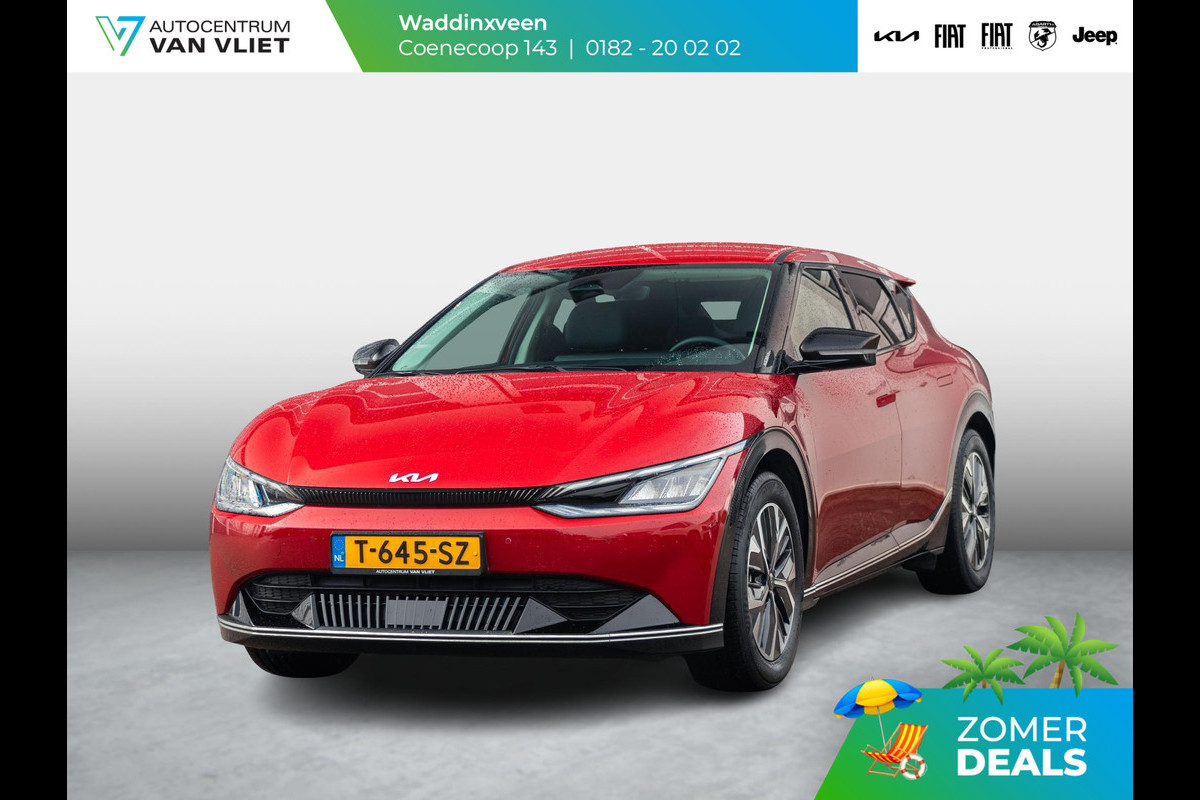 Kia Ev6 Plus 58 kWh | SOH 98,1% | Clima | Adapt. Cruise | Camera | Apple Carplay | Stoel, Stuur & Achterbank Verw. | Warmtepomp | Navi | 19" | Keyless | Elektr. A-klep | BSM
