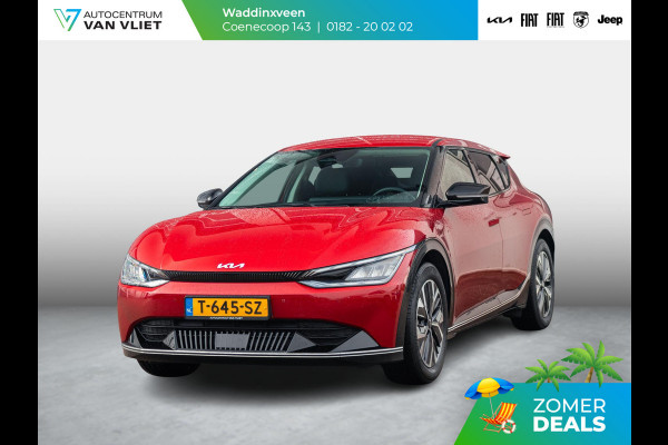 Kia Ev6 Plus 58 kWh | SOH 98,1% | Clima | Adapt. Cruise | Camera | Apple Carplay | Stoel, Stuur & Achterbank Verw. | Warmtepomp | Navi | 19" | Keyless | Elektr. A-klep | BSM