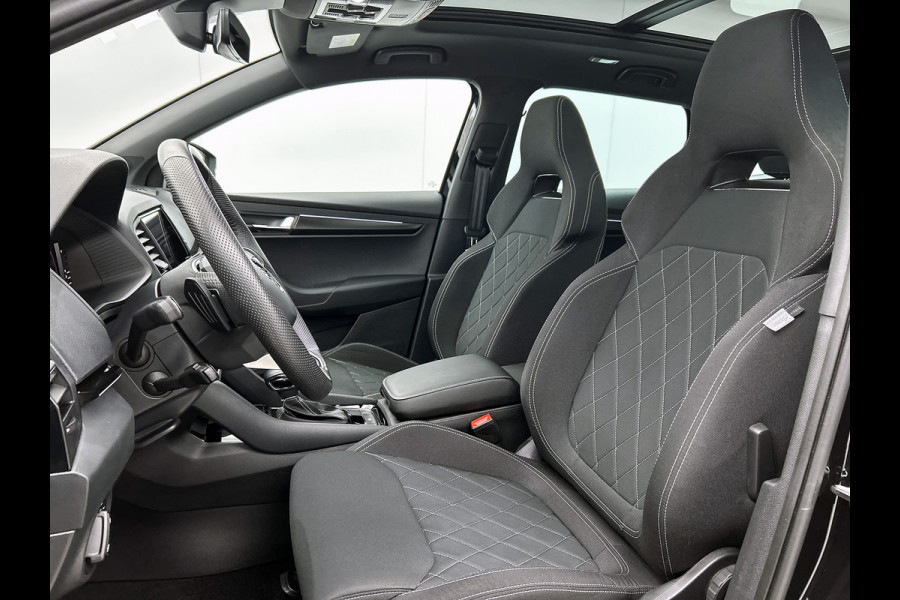 Škoda Karoq 1.5 TSI ACT Sportline Business | PANORAMADAK | 360 CAMERA | WINTERPACK | KEYLESS | NAVI | ELEKTR. ACHTERKLEP