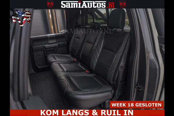 Ford USA F-150 5.0 V8 4X4 | MAT OLIVE GREEN | BIJTELLING VRIJ | ZEER DIK | CAMERA | 3500KG | PANORAMA | LEDER | GO RHINO ROLLBAR | CRUISE CONTROL | PRINS LPG | BAKFLIP COVER | Deze pick-up is leverbaar met zowel een groot rijbewijs (C) als een klein rijbewijs (B). Laat ons weten wat jouw voorkeur is.