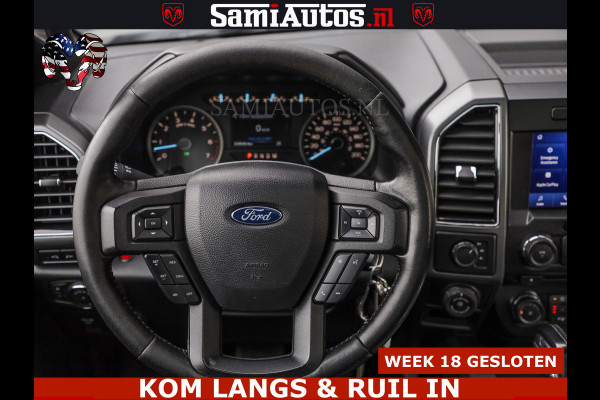 Ford USA F-150 5.0 V8 4X4 | MAT OLIVE GREEN | BIJTELLING VRIJ | ZEER DIK | CAMERA | 3500KG | PANORAMA | LEDER | GO RHINO ROLLBAR | CRUISE CONTROL | PRINS LPG | BAKFLIP COVER | Deze pick-up is leverbaar met zowel een groot rijbewijs (C) als een klein rijbewijs (B). Laat ons weten wat jouw voorkeur is.