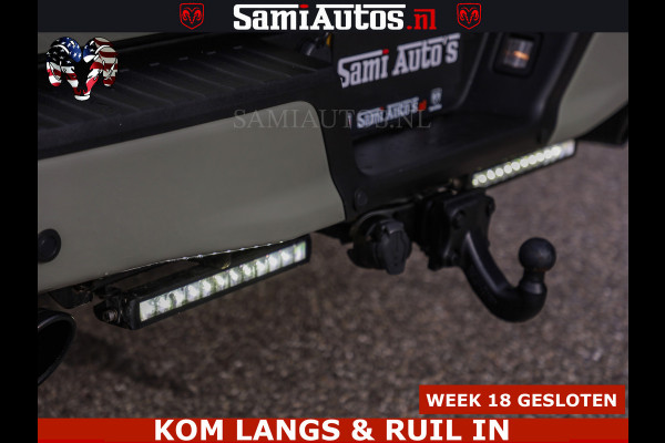 Ford USA F-150 5.0 V8 4X4 | MAT OLIVE GREEN | BIJTELLING VRIJ | ZEER DIK | CAMERA | 3500KG | PANORAMA | LEDER | GO RHINO ROLLBAR | CRUISE CONTROL | PRINS LPG | BAKFLIP COVER | Deze pick-up is leverbaar met zowel een groot rijbewijs (C) als een klein rijbewijs (B). Laat ons weten wat jouw voorkeur is.