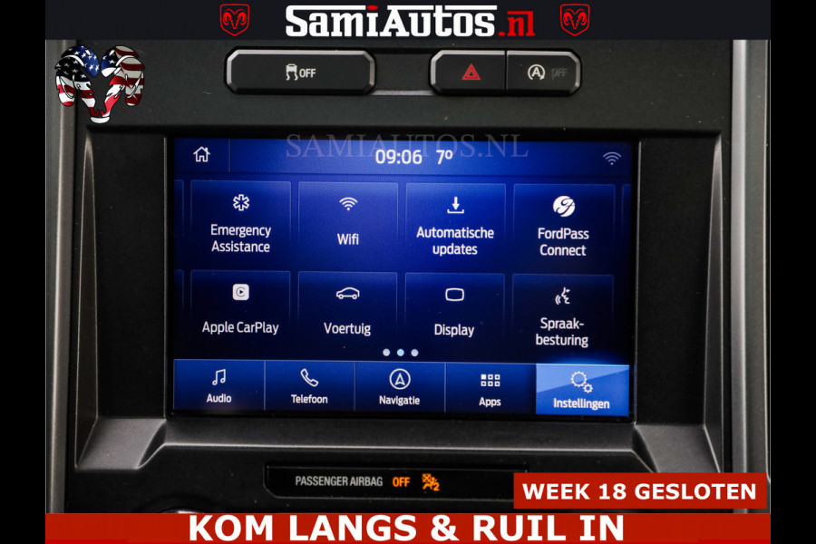 Ford USA F-150 5.0 V8 4X4 | MAT OLIVE GREEN | BIJTELLING VRIJ | ZEER DIK | CAMERA | 3500KG | PANORAMA | LEDER | GO RHINO ROLLBAR | CRUISE CONTROL | PRINS LPG | BAKFLIP COVER | Deze pick-up is leverbaar met zowel een groot rijbewijs (C) als een klein rijbewijs (B). Laat ons weten wat jouw voorkeur is.