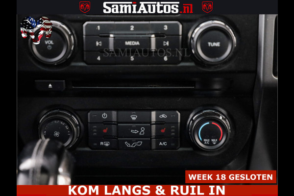 Ford USA F-150 5.0 V8 4X4 | MAT OLIVE GREEN | BIJTELLING VRIJ | ZEER DIK | CAMERA | 3500KG | PANORAMA | LEDER | GO RHINO ROLLBAR | CRUISE CONTROL | PRINS LPG | BAKFLIP COVER | Deze pick-up is leverbaar met zowel een groot rijbewijs (C) als een klein rijbewijs (B). Laat ons weten wat jouw voorkeur is.