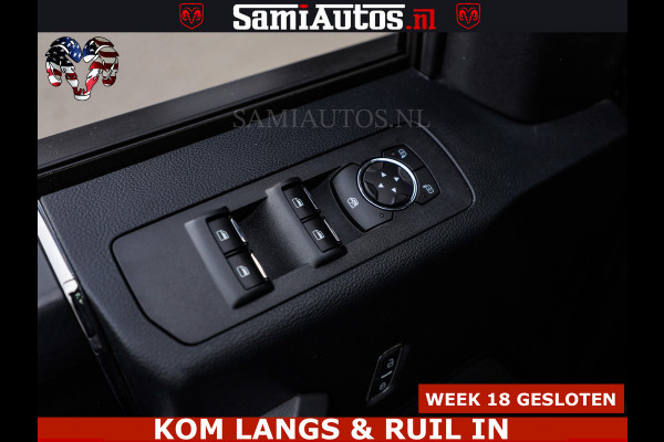 Ford USA F-150 5.0 V8 4X4 | MAT OLIVE GREEN | BIJTELLING VRIJ | ZEER DIK | CAMERA | 3500KG | PANORAMA | LEDER | GO RHINO ROLLBAR | CRUISE CONTROL | PRINS LPG | BAKFLIP COVER | Deze pick-up is leverbaar met zowel een groot rijbewijs (C) als een klein rijbewijs (B). Laat ons weten wat jouw voorkeur is.