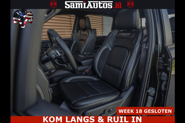 Dodge Ram TRX HELLCAT | 6.2 V8 712PK SUPERCHARGER | FULLY LOADED | CARBON | BLACK ON BLACK | CREW CAB | DUBBELE CABINE | 5 PERSOONS |