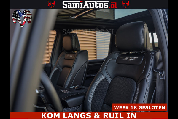 Dodge Ram TRX HELLCAT | 6.2 V8 712PK SUPERCHARGER | FULLY LOADED | CARBON | BLACK ON BLACK | CREW CAB | DUBBELE CABINE | 5 PERSOONS |