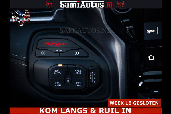 Dodge Ram TRX HELLCAT | 6.2 V8 712PK SUPERCHARGER | FULLY LOADED | CARBON | BLACK ON BLACK | CREW CAB | DUBBELE CABINE | 5 PERSOONS |