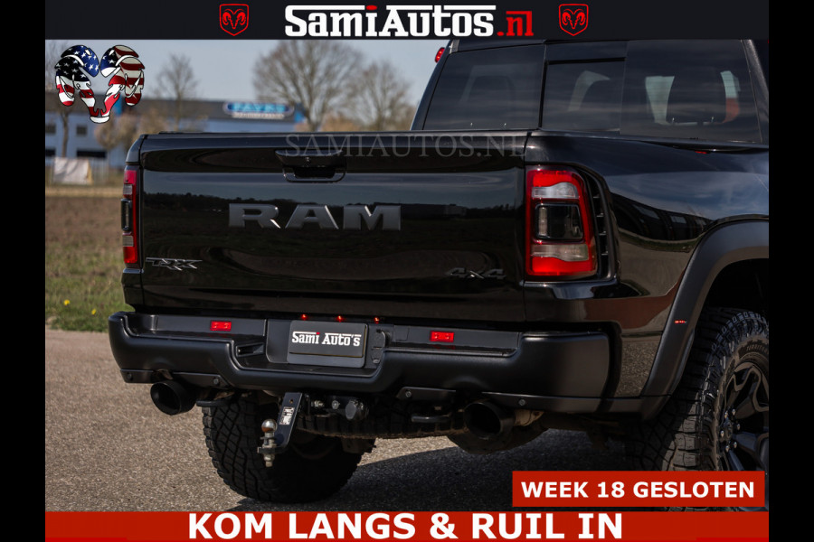 Dodge Ram TRX HELLCAT | 6.2 V8 712PK SUPERCHARGER | FULLY LOADED | CARBON | BLACK ON BLACK | CREW CAB | DUBBELE CABINE | 5 PERSOONS |