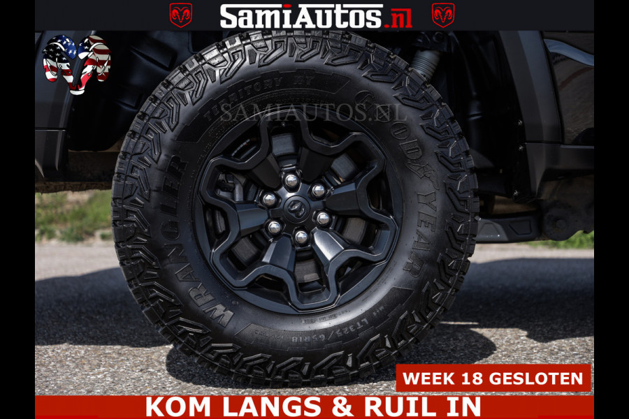 Dodge Ram TRX HELLCAT | 6.2 V8 712PK SUPERCHARGER | FULLY LOADED | CARBON | BLACK ON BLACK | CREW CAB | DUBBELE CABINE | 5 PERSOONS |