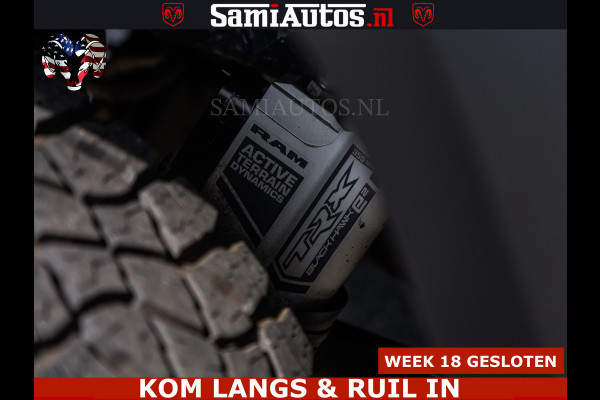 Dodge Ram TRX HELLCAT | 6.2 V8 712PK SUPERCHARGER | FULLY LOADED | CARBON | BLACK ON BLACK | CREW CAB | DUBBELE CABINE | 5 PERSOONS |