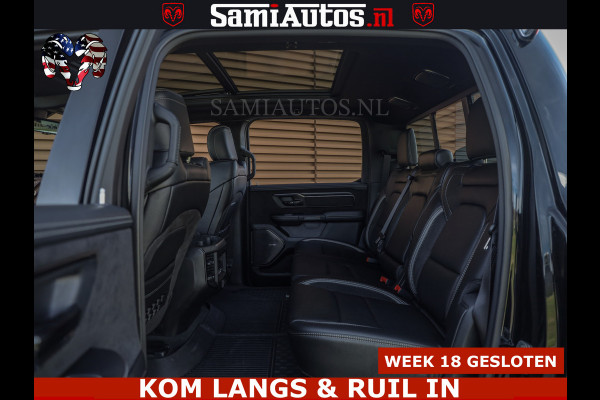 Dodge Ram TRX HELLCAT | 6.2 V8 712PK SUPERCHARGER | FULLY LOADED | CARBON | BLACK ON BLACK | CREW CAB | DUBBELE CABINE | 5 PERSOONS |