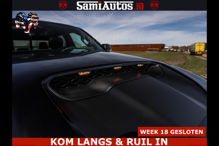 Dodge Ram TRX HELLCAT | 6.2 V8 712PK SUPERCHARGER | FULLY LOADED | CARBON | BLACK ON BLACK | CREW CAB | DUBBELE CABINE | 5 PERSOONS |
