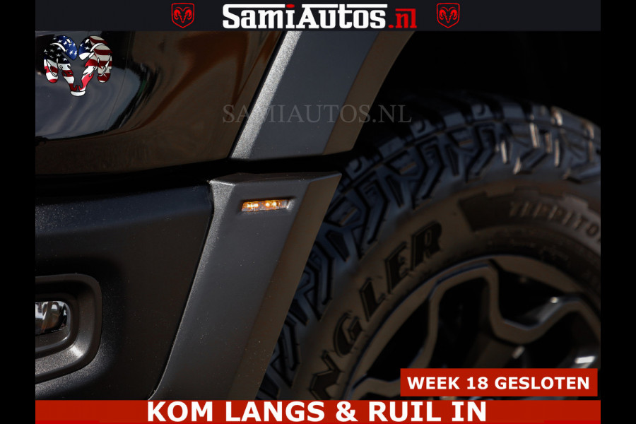 Dodge Ram TRX HELLCAT | 6.2 V8 712PK SUPERCHARGER | FULLY LOADED | CARBON | BLACK ON BLACK | CREW CAB | DUBBELE CABINE | 5 PERSOONS |