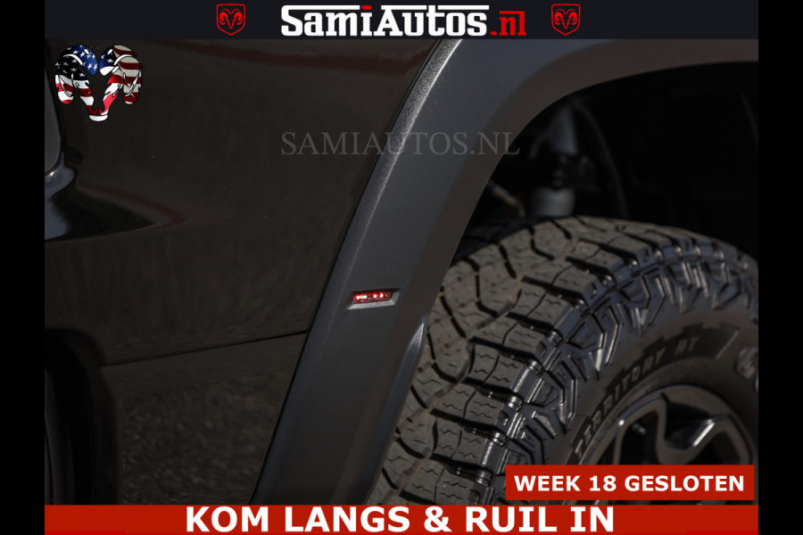 Dodge Ram TRX HELLCAT | 6.2 V8 712PK SUPERCHARGER | FULLY LOADED | CARBON | BLACK ON BLACK | CREW CAB | DUBBELE CABINE | 5 PERSOONS |