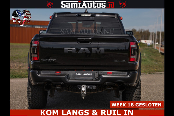 Dodge Ram TRX HELLCAT | 6.2 V8 712PK SUPERCHARGER | FULLY LOADED | CARBON | BLACK ON BLACK | CREW CAB | DUBBELE CABINE | 5 PERSOONS |