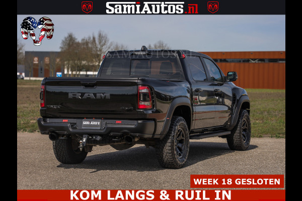 Dodge Ram TRX HELLCAT | 6.2 V8 712PK SUPERCHARGER | FULLY LOADED | CARBON | BLACK ON BLACK | CREW CAB | DUBBELE CABINE | 5 PERSOONS |