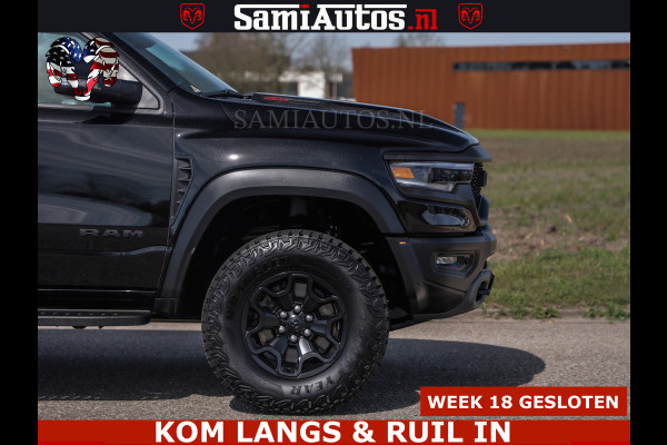 Dodge Ram TRX HELLCAT | 6.2 V8 712PK SUPERCHARGER | FULLY LOADED | CARBON | BLACK ON BLACK | CREW CAB | DUBBELE CABINE | 5 PERSOONS |