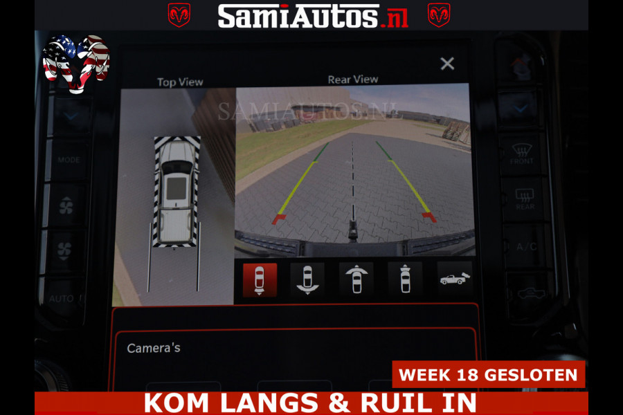 Dodge Ram TRX HELLCAT | 6.2 V8 712PK SUPERCHARGER | FULLY LOADED | CARBON | BLACK ON BLACK | CREW CAB | DUBBELE CABINE | 5 PERSOONS |