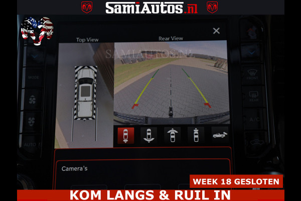 Dodge Ram TRX HELLCAT | 6.2 V8 712PK SUPERCHARGER | FULLY LOADED | CARBON | BLACK ON BLACK | CREW CAB | DUBBELE CABINE | 5 PERSOONS |