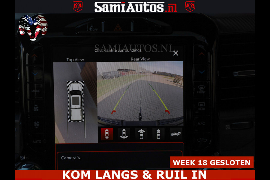 Dodge Ram TRX HELLCAT | 6.2 V8 712PK SUPERCHARGER | FULLY LOADED | CARBON | BLACK ON BLACK | CREW CAB | DUBBELE CABINE | 5 PERSOONS |