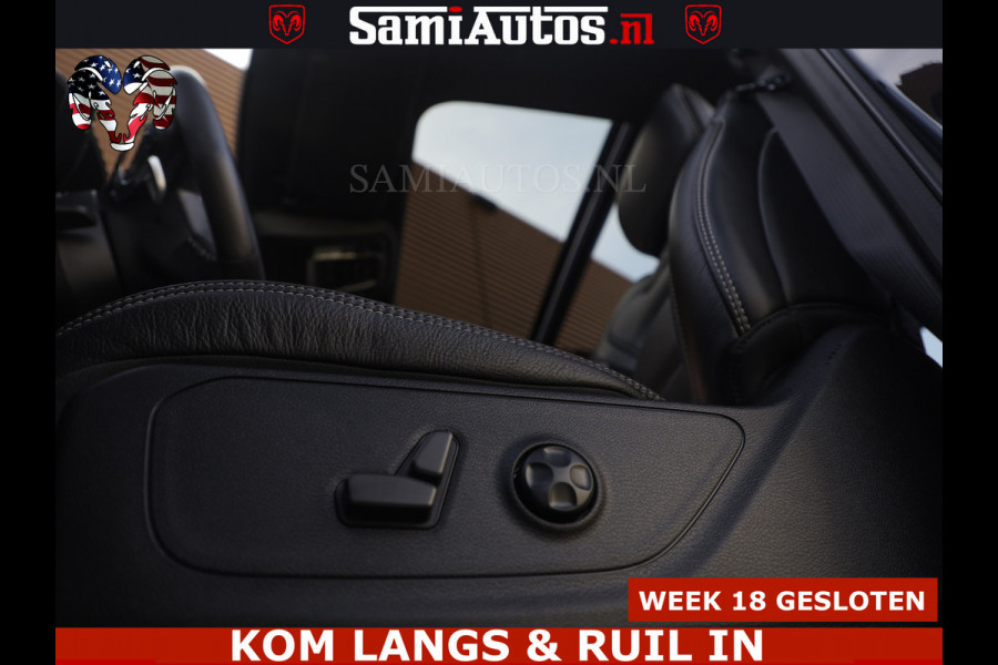 Dodge Ram TRX HELLCAT | 6.2 V8 712PK SUPERCHARGER | FULLY LOADED | CARBON | BLACK ON BLACK | CREW CAB | DUBBELE CABINE | 5 PERSOONS |