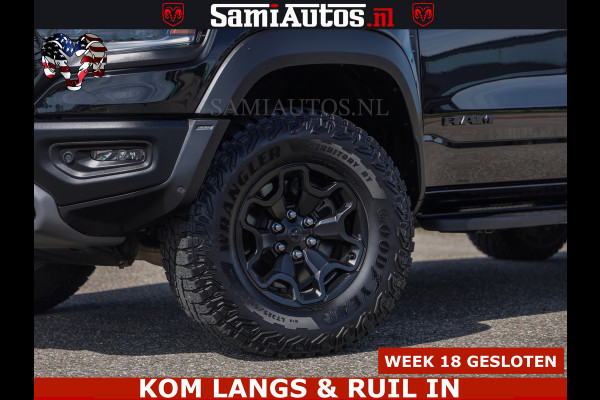 Dodge Ram TRX HELLCAT | 6.2 V8 712PK SUPERCHARGER | FULLY LOADED | CARBON | BLACK ON BLACK | CREW CAB | DUBBELE CABINE | 5 PERSOONS |