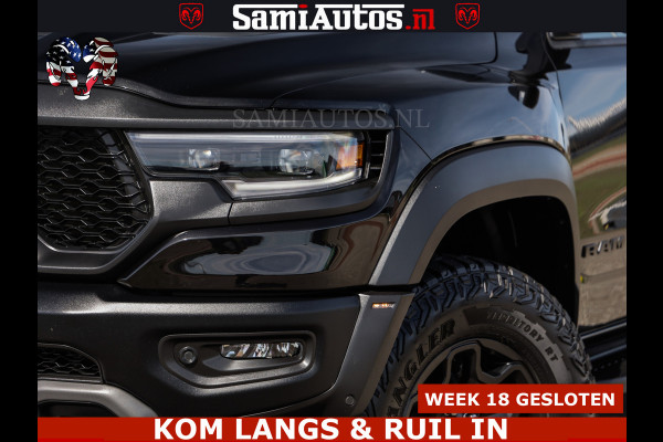 Dodge Ram TRX HELLCAT | 6.2 V8 712PK SUPERCHARGER | FULLY LOADED | CARBON | BLACK ON BLACK | CREW CAB | DUBBELE CABINE | 5 PERSOONS |