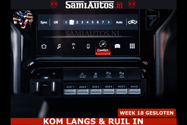 Dodge Ram TRX HELLCAT | 6.2 V8 712PK SUPERCHARGER | FULLY LOADED | CARBON | BLACK ON BLACK | CREW CAB | DUBBELE CABINE | 5 PERSOONS |