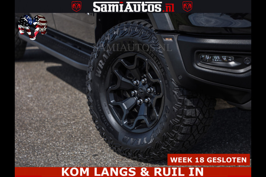 Dodge Ram TRX HELLCAT | 6.2 V8 712PK SUPERCHARGER | FULLY LOADED | CARBON | BLACK ON BLACK | CREW CAB | DUBBELE CABINE | 5 PERSOONS |