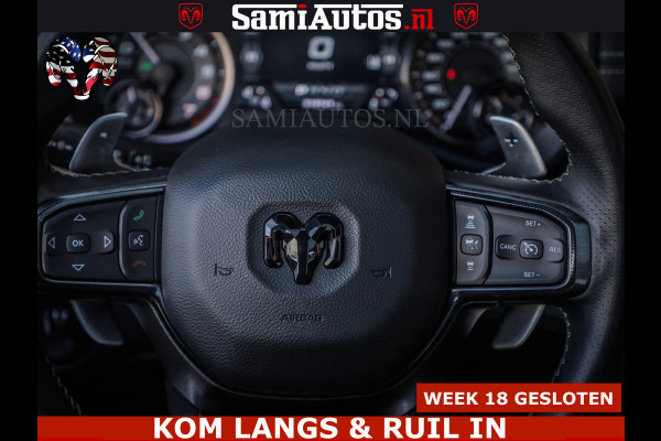 Dodge Ram TRX HELLCAT | 6.2 V8 712PK SUPERCHARGER | FULLY LOADED | CARBON | BLACK ON BLACK | CREW CAB | DUBBELE CABINE | 5 PERSOONS |