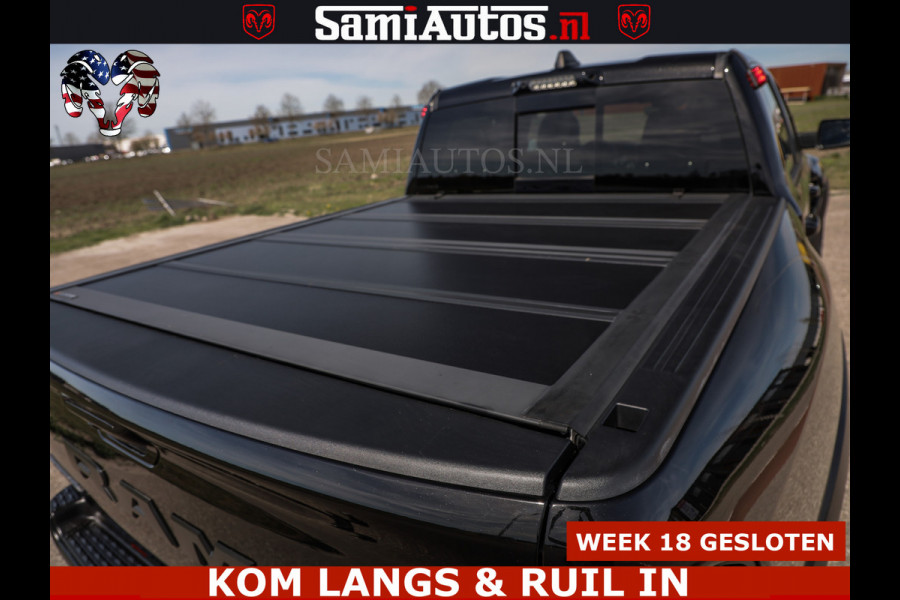 Dodge Ram TRX HELLCAT | 6.2 V8 712PK SUPERCHARGER | FULLY LOADED | CARBON | BLACK ON BLACK | CREW CAB | DUBBELE CABINE | 5 PERSOONS |