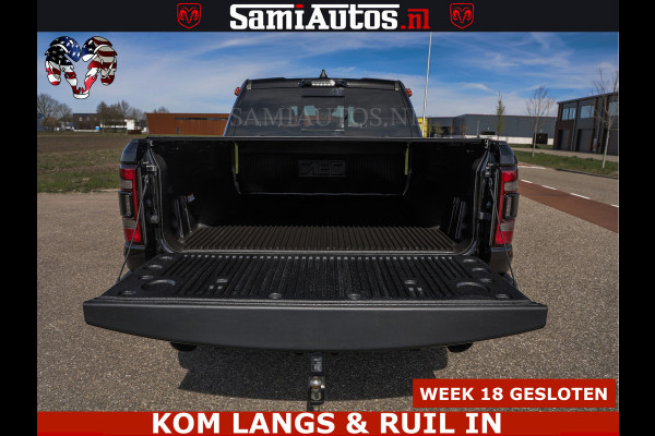 Dodge Ram TRX HELLCAT | 6.2 V8 712PK SUPERCHARGER | FULLY LOADED | CARBON | BLACK ON BLACK | CREW CAB | DUBBELE CABINE | 5 PERSOONS |