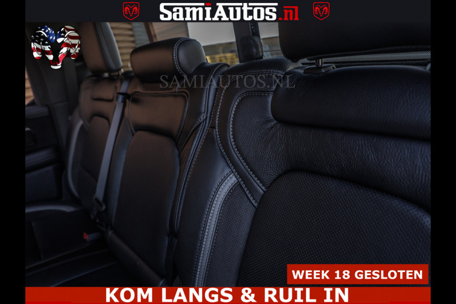 Dodge Ram TRX HELLCAT | 6.2 V8 712PK SUPERCHARGER | FULLY LOADED | CARBON | BLACK ON BLACK | CREW CAB | DUBBELE CABINE | 5 PERSOONS |