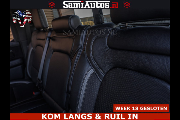 Dodge Ram TRX HELLCAT | 6.2 V8 712PK SUPERCHARGER | FULLY LOADED | CARBON | BLACK ON BLACK | CREW CAB | DUBBELE CABINE | 5 PERSOONS |