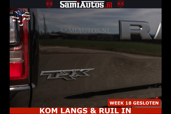 Dodge Ram TRX HELLCAT | 6.2 V8 712PK SUPERCHARGER | FULLY LOADED | CARBON | BLACK ON BLACK | CREW CAB | DUBBELE CABINE | 5 PERSOONS |